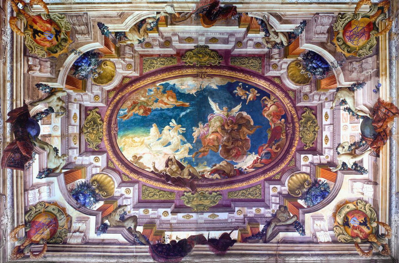 palazzo zenobio ballroom ceiling